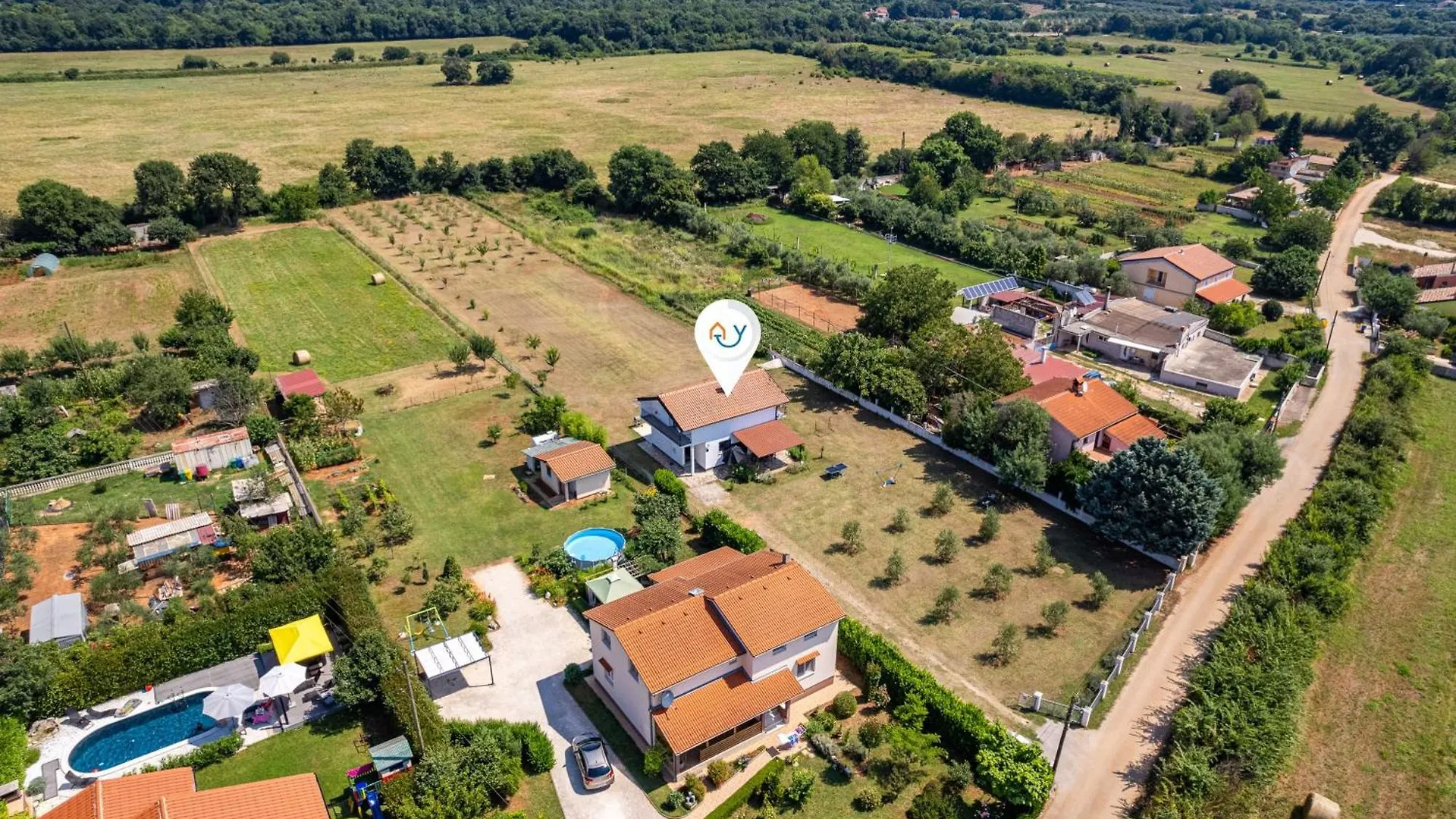 Villa Menta Piperita - Happy Rentals Muntić Apartamento